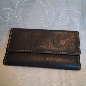 Fossil Black Leather Wallet